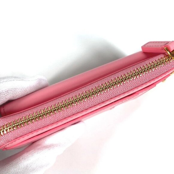 MCM Key ring with key holder logo Wallet Fragment Case coin purse Unused - Picture 10 of 15